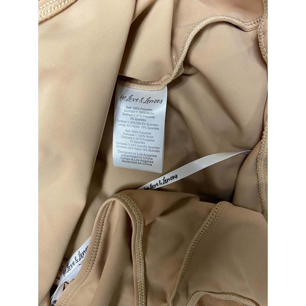 NWT for Love & Lemons Bustier Gown Warm Taupe Size M - Picture 11 of 14